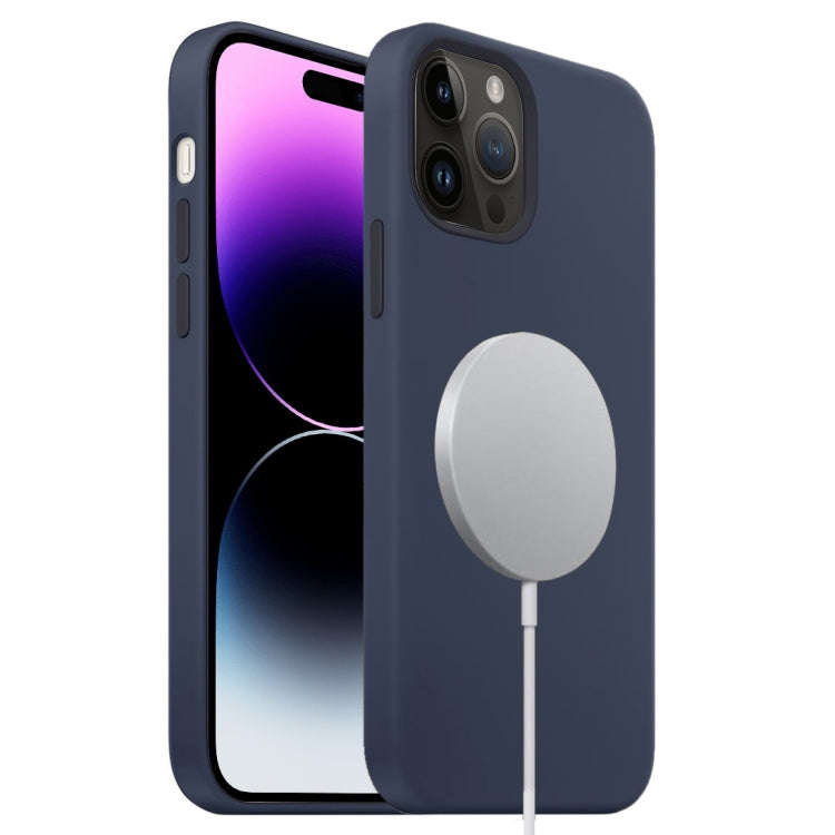Liquid Silicone Full Coverage MagSafe Phone Case, For iPhone 16 Pro Max, For iPhone 16 Pro, For i...