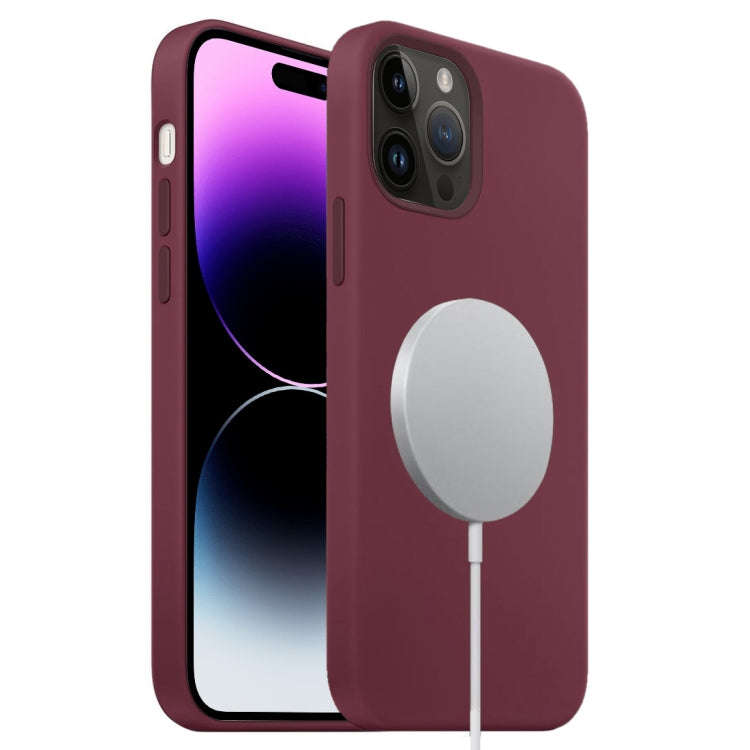 Liquid Silicone Full Coverage MagSafe Phone Case, For iPhone 16 Pro Max, For iPhone 16 Pro, For i...