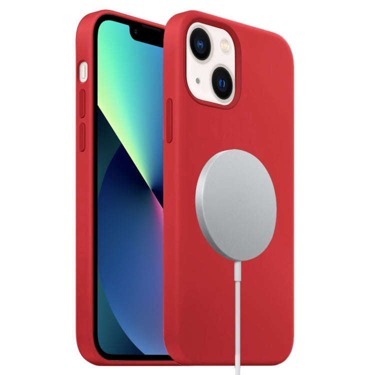 Liquid Silicone Full Coverage MagSafe Phone Case, For iPhone 13 Pro Max, For iPhone 13 Pro, For i...