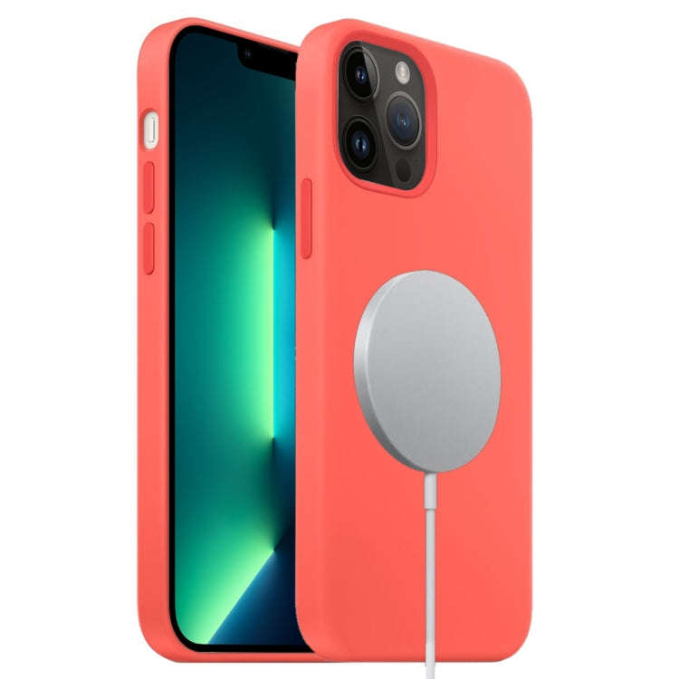 Liquid Silicone Full Coverage MagSafe Phone Case, For iPhone 13 Pro Max, For iPhone 13 Pro, For i...