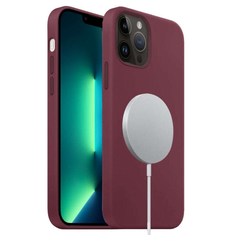 Liquid Silicone Full Coverage MagSafe Phone Case, For iPhone 13 Pro Max, For iPhone 13 Pro, For i...