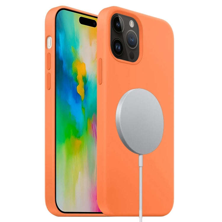 Liquid Silicone Full Coverage MagSafe Phone Case, For iPhone 16 Pro Max, For iPhone 16 Pro, For i...