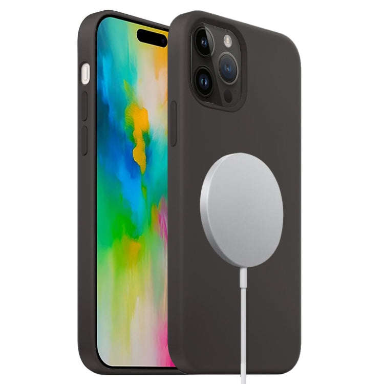 Liquid Silicone Full Coverage MagSafe Phone Case, For iPhone 16 Pro Max, For iPhone 16 Pro, For i...