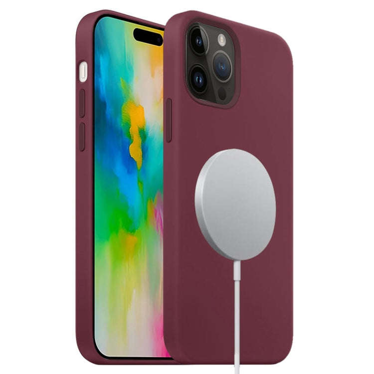 Liquid Silicone Full Coverage MagSafe Phone Case, For iPhone 16 Pro Max, For iPhone 16 Pro, For i...