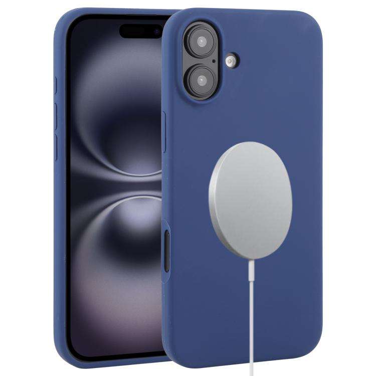 Liquid Silicone Full Coverage MagSafe Phone Case, For iPhone 16 Pro Max, For iPhone 16 Pro, For i...
