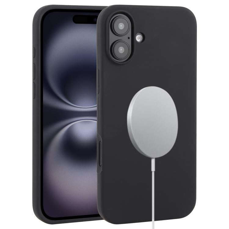 Liquid Silicone Full Coverage MagSafe Phone Case, For iPhone 16 Pro Max, For iPhone 16 Pro, For i...