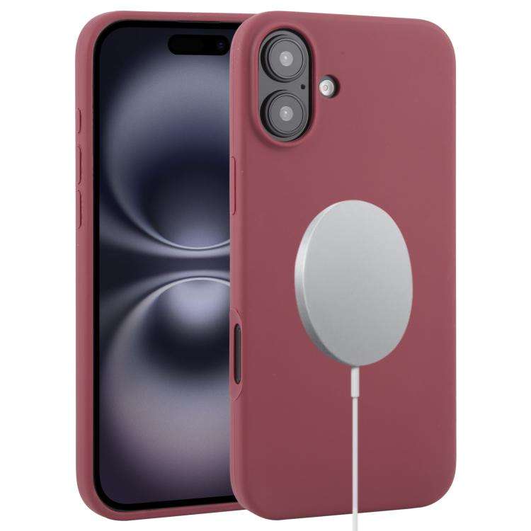 Liquid Silicone Full Coverage MagSafe Phone Case, For iPhone 16 Pro Max, For iPhone 16 Pro, For i...