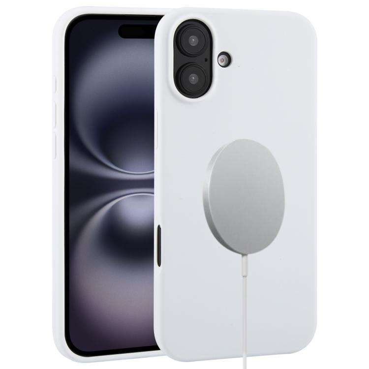 Liquid Silicone Full Coverage MagSafe Phone Case, For iPhone 16 Pro Max, For iPhone 16 Pro, For i...