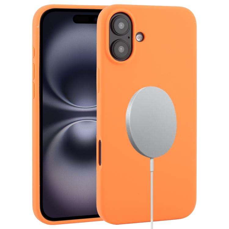 Liquid Silicone Full Coverage MagSafe Phone Case, For iPhone 16 Pro Max, For iPhone 16 Pro, For i...