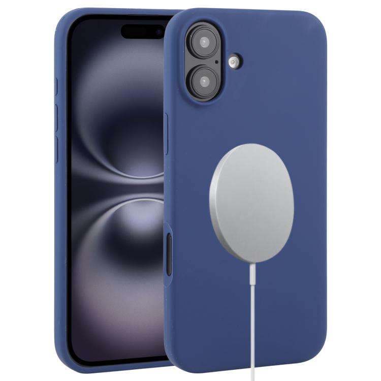 Liquid Silicone Full Coverage MagSafe Phone Case, For iPhone 16 Pro Max, For iPhone 16 Pro, For i...