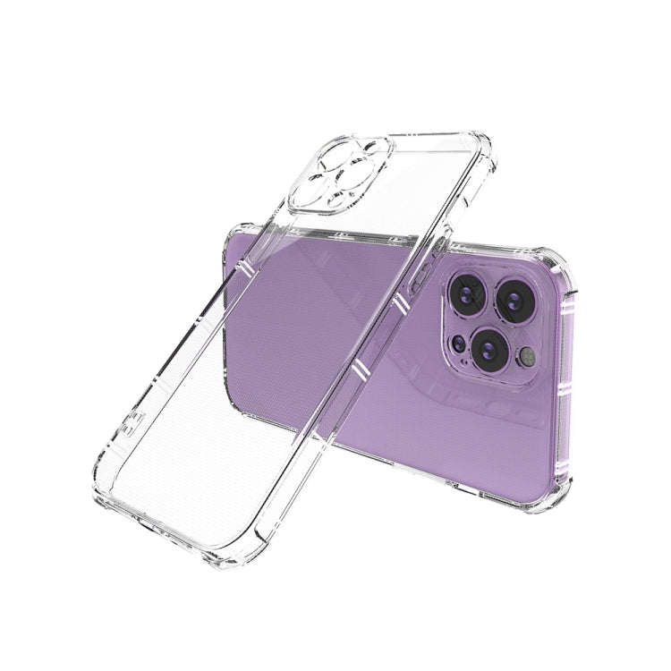 Straight Side Dual Bone Anti-fall TPU Phone Case, For iPhone 15 Pro Max, For iPhone 15 Pro, For i...