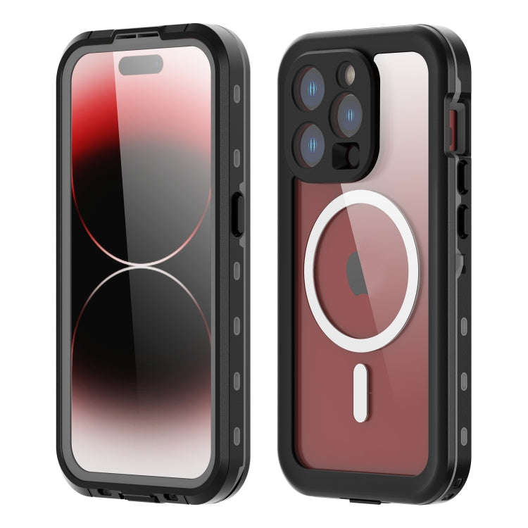 RedPepper IP68 Waterproof MagSafe Phone Case, For iPhone 15 Pro Max, For iPhone 15 Pro, For iPhon...