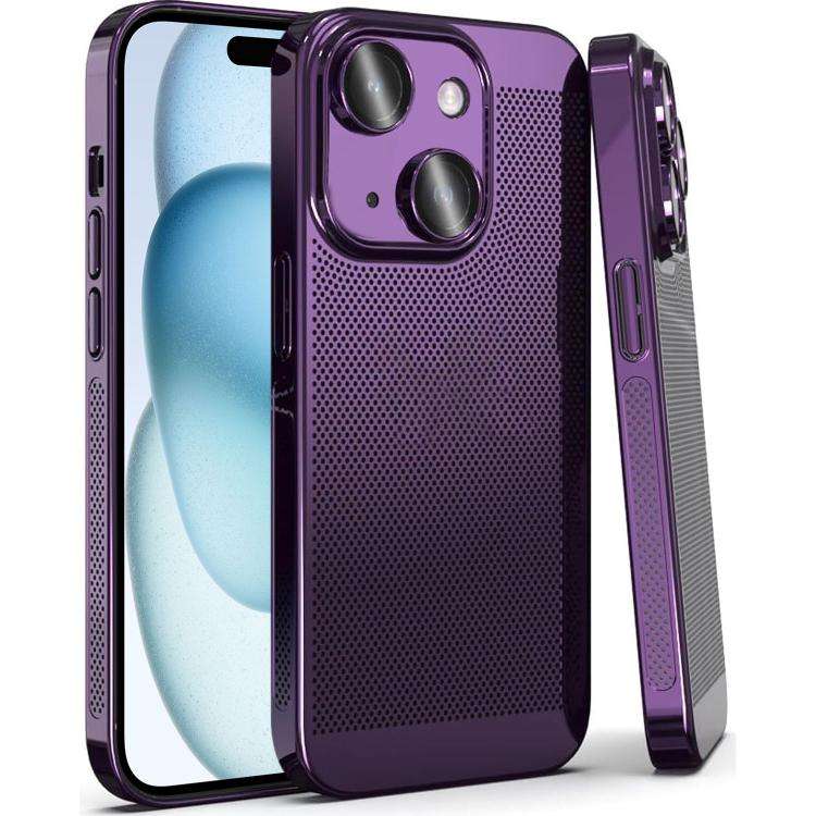 Fine Mesh Cooling Phone Case, For iPhone 15 Pro Max, For iPhone 15 Pro, For iPhone 15 Plus, For i...