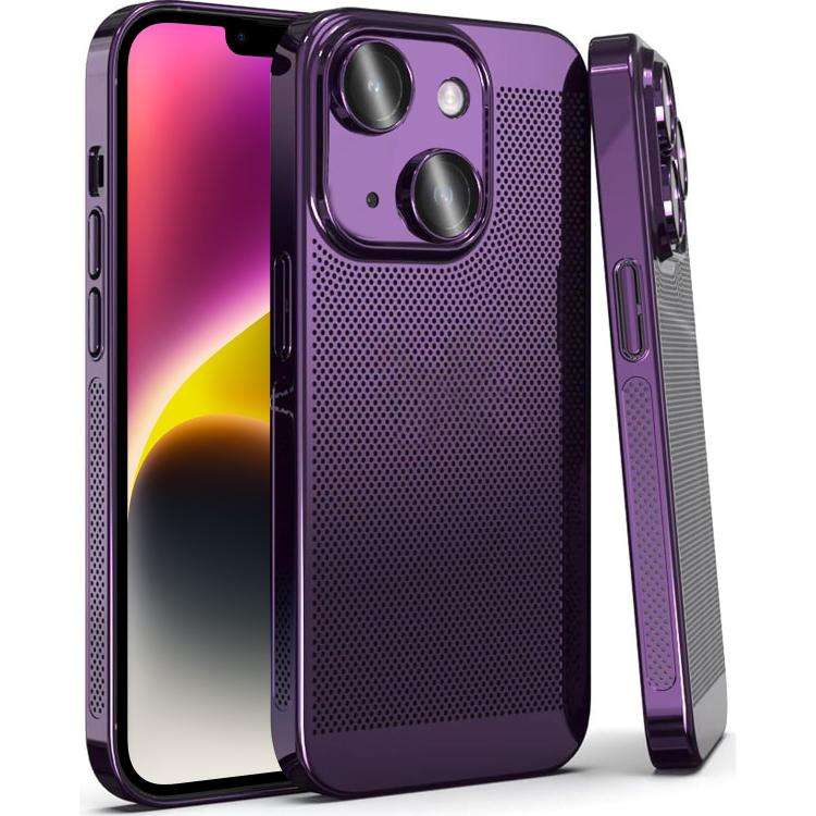 Fine Mesh Cooling Phone Case, For iPhone 15 Pro Max, For iPhone 15 Pro, For iPhone 15 Plus, For i...