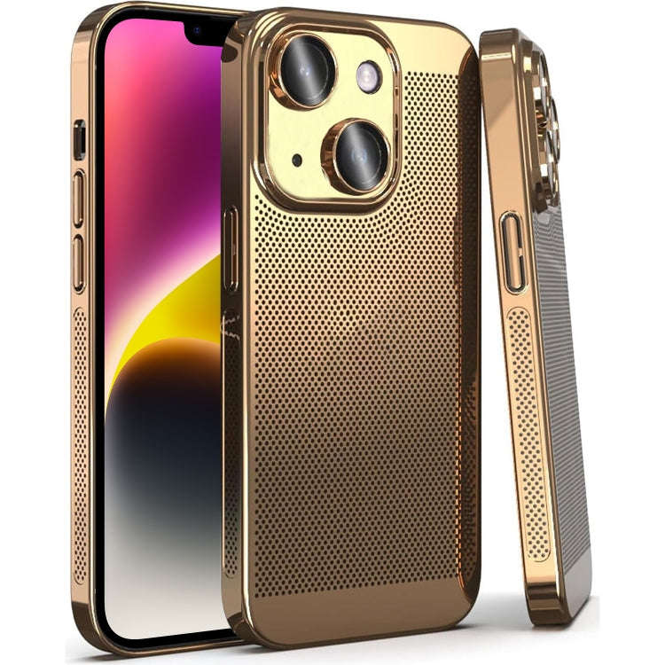 Fine Mesh Cooling Phone Case, For iPhone 15 Pro Max, For iPhone 15 Pro, For iPhone 15 Plus, For i...