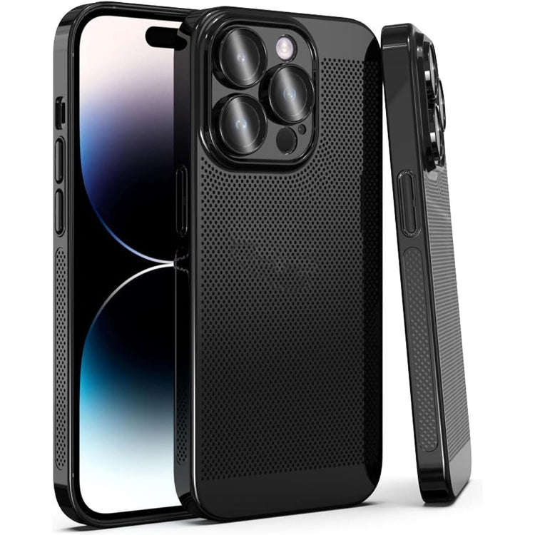 Fine Mesh Cooling Phone Case, For iPhone 15 Pro Max, For iPhone 15 Pro, For iPhone 15 Plus, For i...