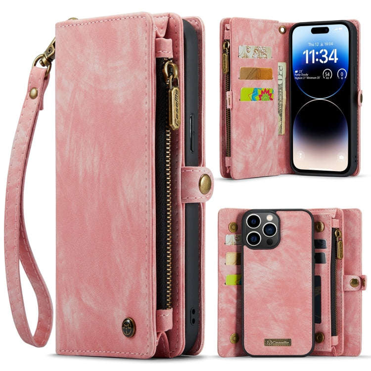 CaseMe 008 Detachable Multifunctional Leather Phone Case, For iPhone 15 Pro Max, For iPhone 15 Pr...