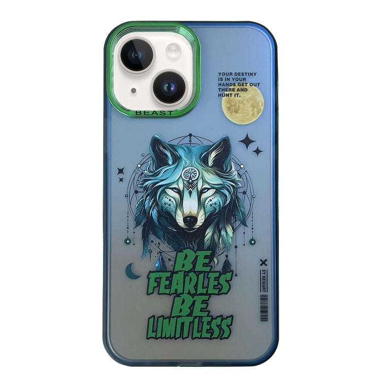 Aurora Series Painted Pattern Phone Case, For iPhone 14, For iPhone 15 Pro Max, For iPhone 15 Pro...