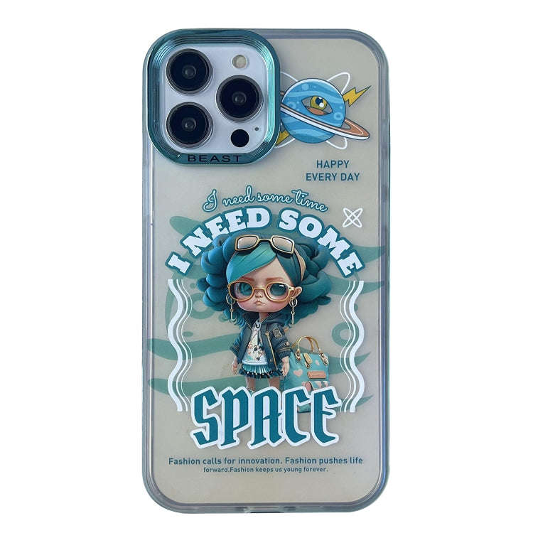 Aurora Series Painted Pattern Phone Case, For iPhone 13, For iPhone 12, For iPhone 12 Pro Max, Fo...