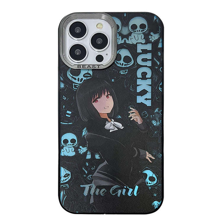 Aurora Series Painted Pattern Phone Case, For iPhone 13, For iPhone 12, For iPhone 12 Pro Max, Fo...