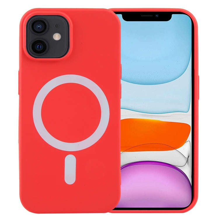 MagSafe Liquid Silicone Phone Case, For iPhone 12 Pro, For iPhone 11 Pro Max, For iPhone 11, For ...