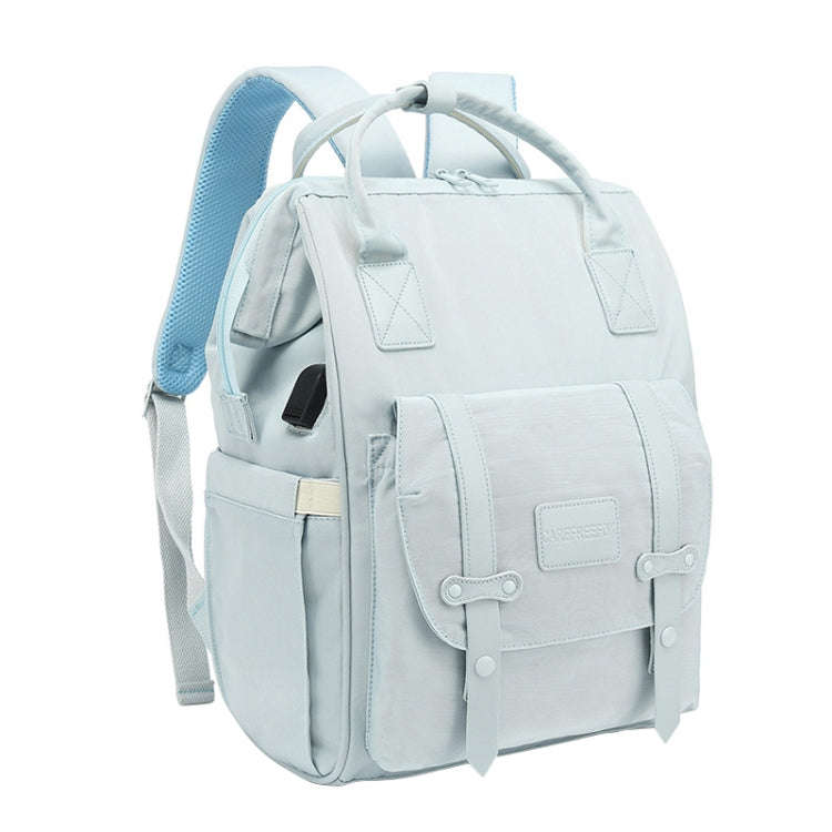 Multifunctional Mommy Bag Large Capacity Outgoing Baby Care Backpack, Grey, Blue, Black, Pink, Ca...