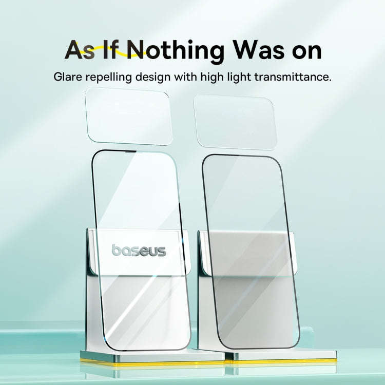 Baseus Sapphire Series Dustproof HD Tempered Glass Film, For iPhone 15 Pro