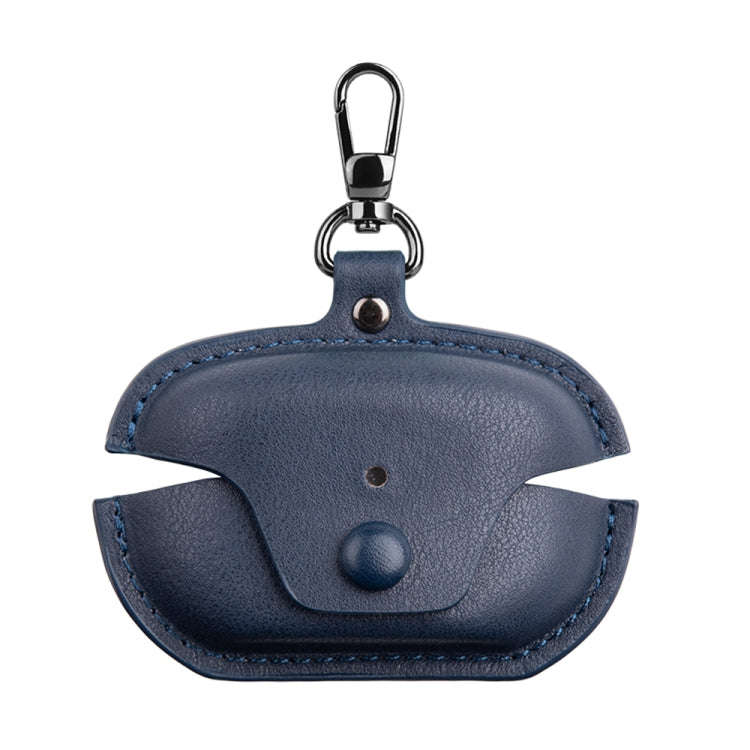 Leather TWS Earphone Protective Case with Hook, For Sony WF-1000XM5