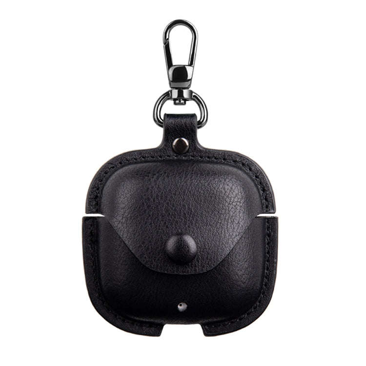 Leather TWS Earphone Protective Case with Hook, For Huawei FreeBuds SE 2 / SE 3