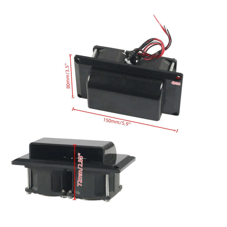 A8531 RV 12V High Power Range Hood Exhaust Fan