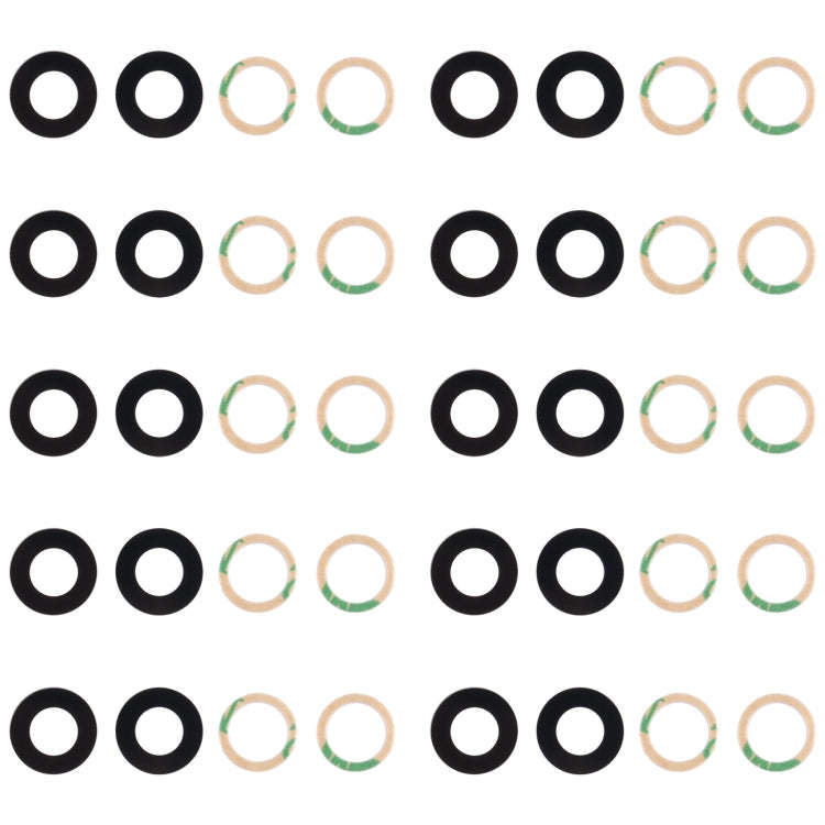 10set Back Camera Lens, For Samsung Galaxy M54 SM-M546B, For Samsung Galaxy M14 SM-M146B, For Sam...