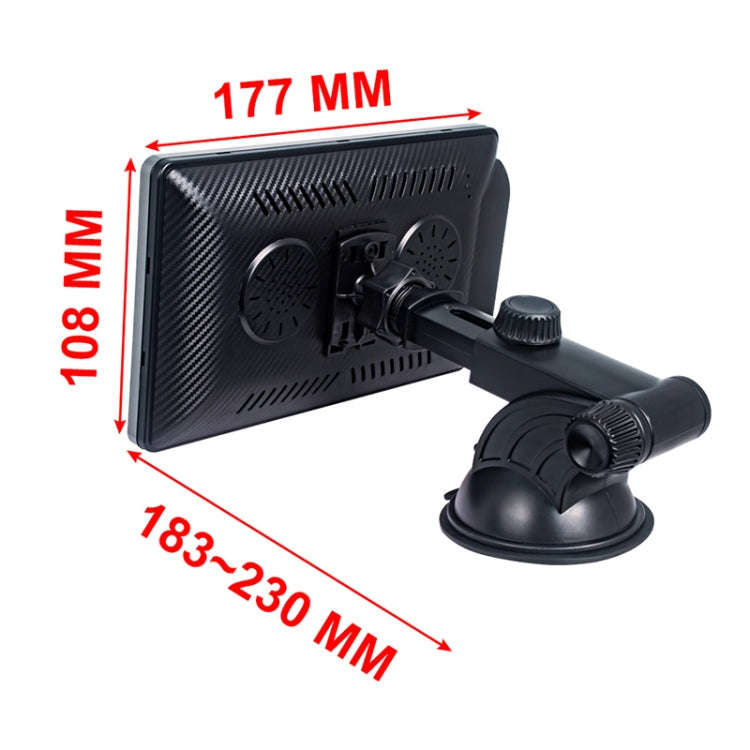 X70-1 Car 7 inch IPS Portable Smart Screen Wireless Screen Projection Carplay Android Auto, witho...