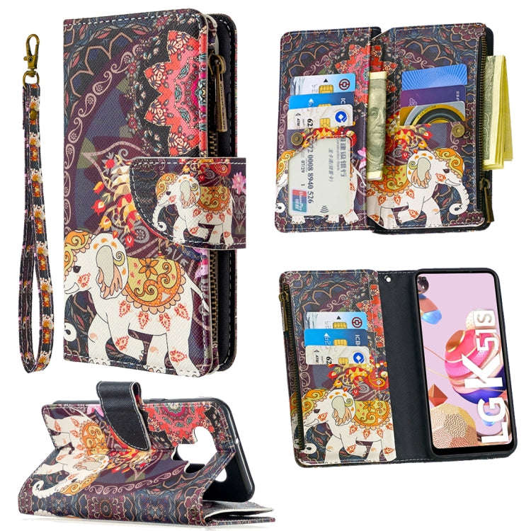 Colored Drawing Pattern Zipper Horizontal Flip Leather Case with Holder & Card Slots & Wallet, Fo...