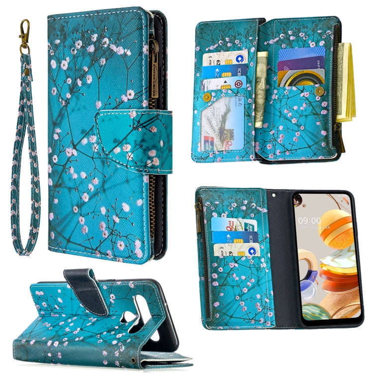 Colored Drawing Pattern Zipper Horizontal Flip Leather Case with Holder & Card Slots & Wallet, Fo...