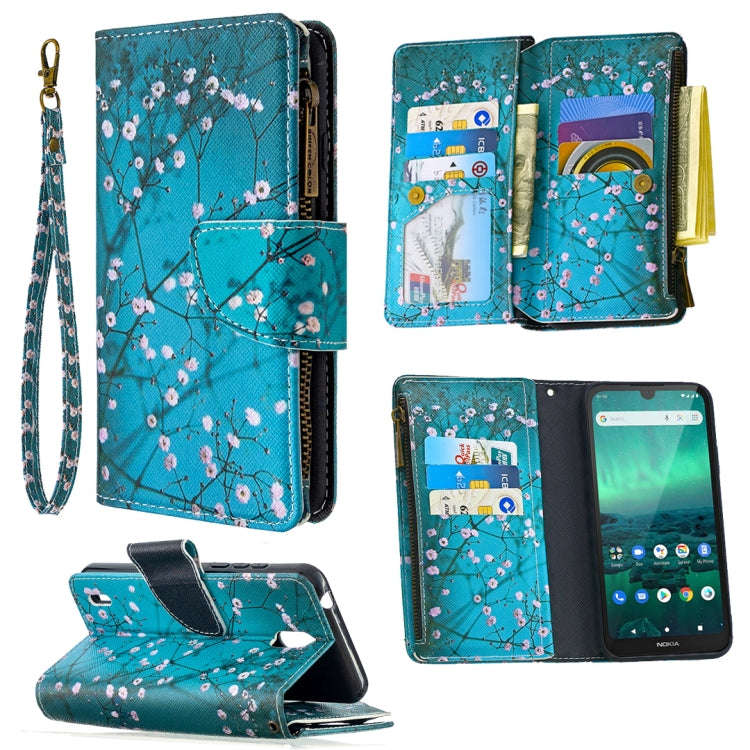 Colored Drawing Pattern Zipper Horizontal Flip Leather Case with Holder & Card Slots & Wallet, Fo...