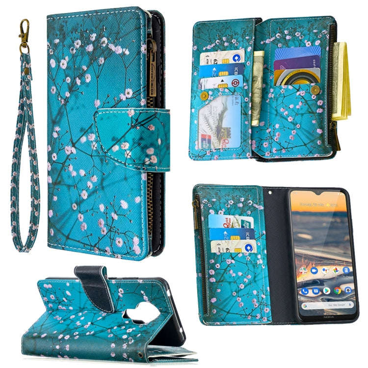 Colored Drawing Pattern Zipper Horizontal Flip Leather Case with Holder & Card Slots & Wallet, Fo...