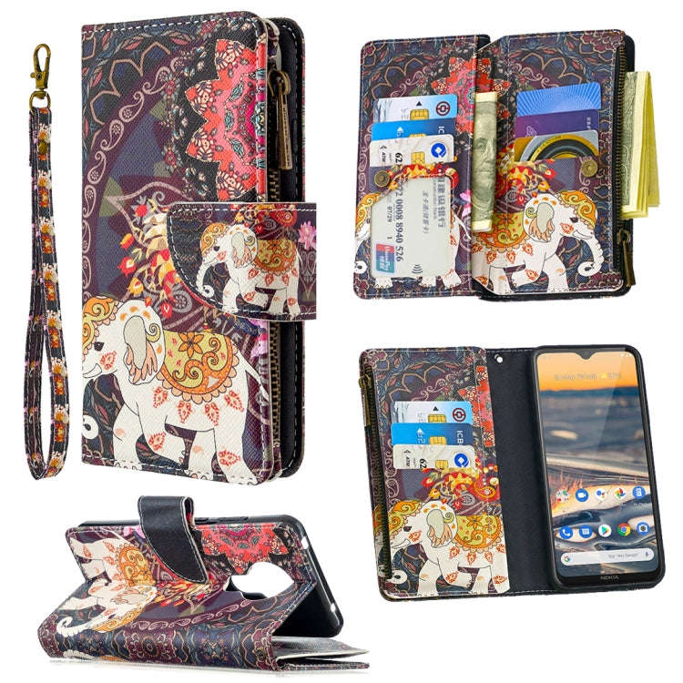 Colored Drawing Pattern Zipper Horizontal Flip Leather Case with Holder & Card Slots & Wallet, Fo...