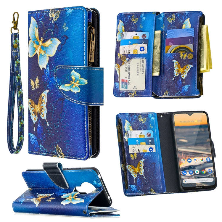 Colored Drawing Pattern Zipper Horizontal Flip Leather Case with Holder & Card Slots & Wallet, Fo...