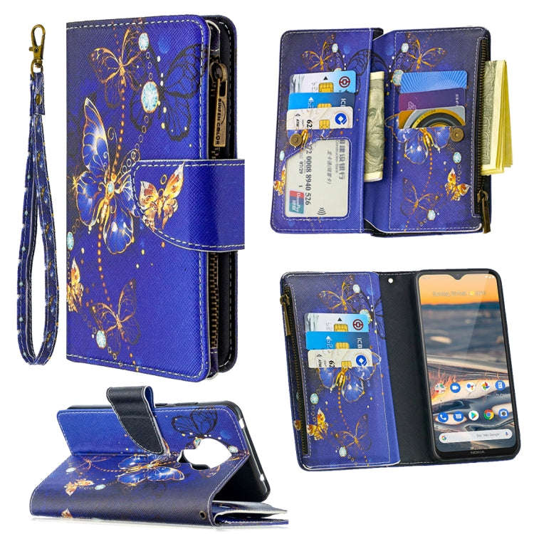 Colored Drawing Pattern Zipper Horizontal Flip Leather Case with Holder & Card Slots & Wallet, Fo...