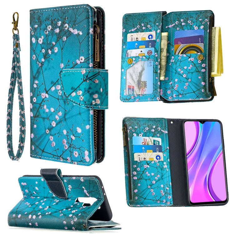 Colored Drawing Pattern Zipper Horizontal Flip Leather Case with Holder & Card Slots & Wallet, Fo...