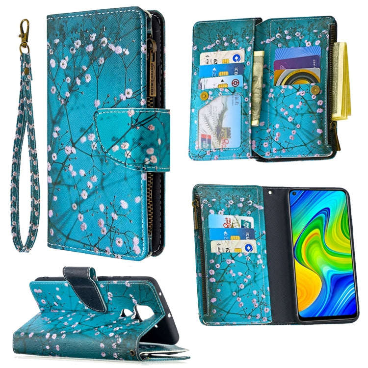 Colored Drawing Pattern Zipper Horizontal Flip Leather Case with Holder & Card Slots & Wallet, Fo...