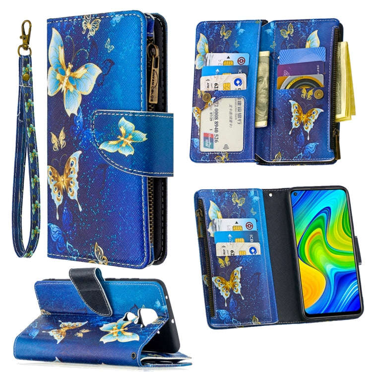 Colored Drawing Pattern Zipper Horizontal Flip Leather Case with Holder & Card Slots & Wallet, Fo...