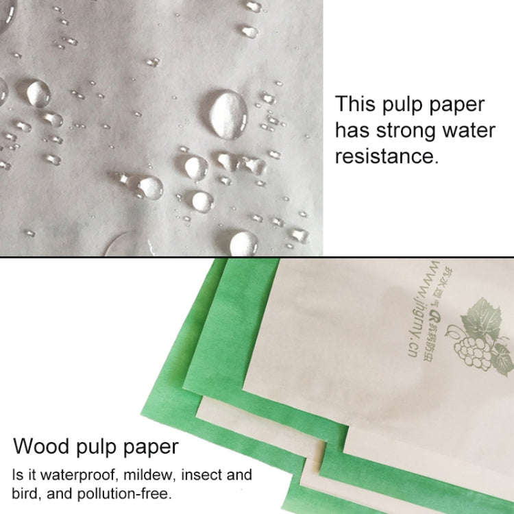 100pcs Waterproof Grape Packaging Bag Paper Bag Fruit Protective Bag, 20x28, 22x31, 25x34, 28x36,...