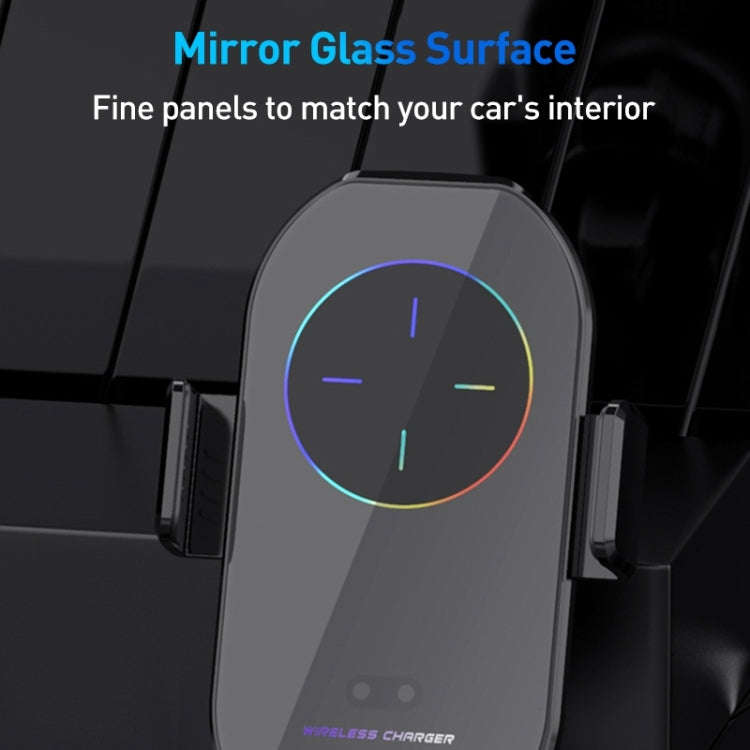 A7s Infrared lnduction Wireless Fast Charging Air Outlet Car Holder