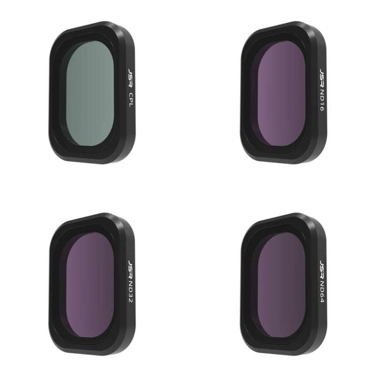 For DJI OSMO Pocket 3 JSR CB Series Camera Lens Filter, MCUV, CPL, ND8, ND16, ND32, ND64, ND256, ...