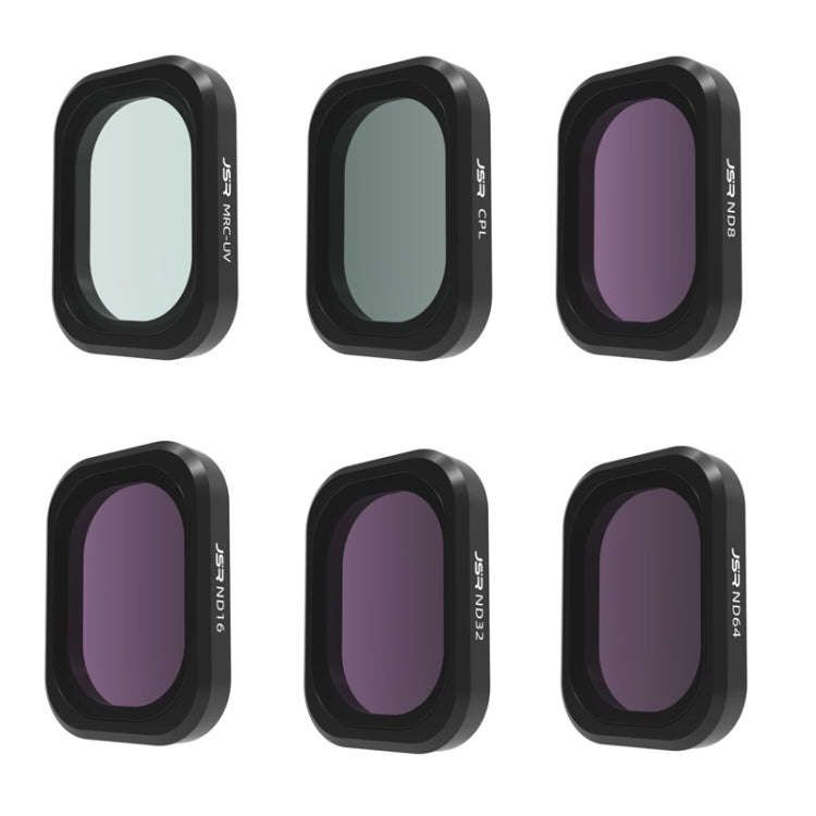 For DJI OSMO Pocket 3 JSR CB Series Camera Lens Filter, MCUV, CPL, ND8, ND16, ND32, ND64, ND256, ...