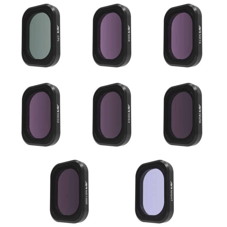 For DJI OSMO Pocket 3 JSR CB Series Camera Lens Filter, MCUV, CPL, ND8, ND16, ND32, ND64, ND256, ...