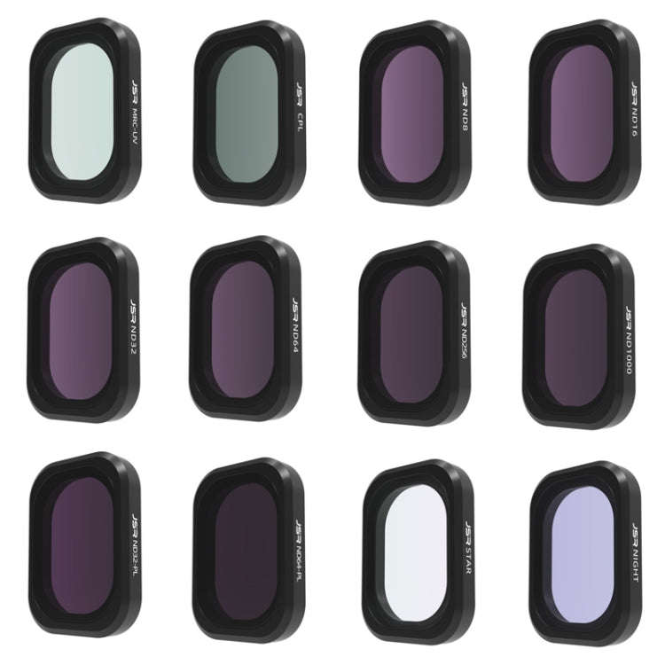 For DJI OSMO Pocket 3 JSR CB Series Camera Lens Filter, MCUV, CPL, ND8, ND16, ND32, ND64, ND256, ...