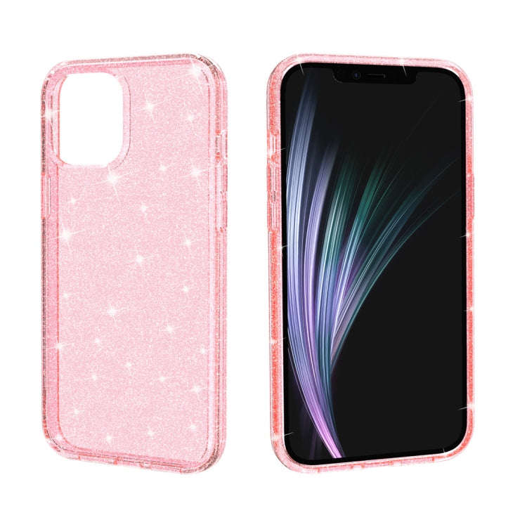 Shockproof Terminator Style Glitter Powder Protective Case, For iPhone 12 mini, For iPhone 12 / 1...
