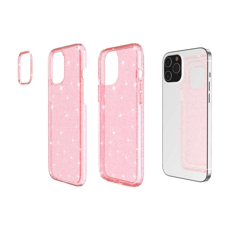 Shockproof Terminator Style Glitter Powder Protective Case, For iPhone 12 mini, For iPhone 12 / 1...